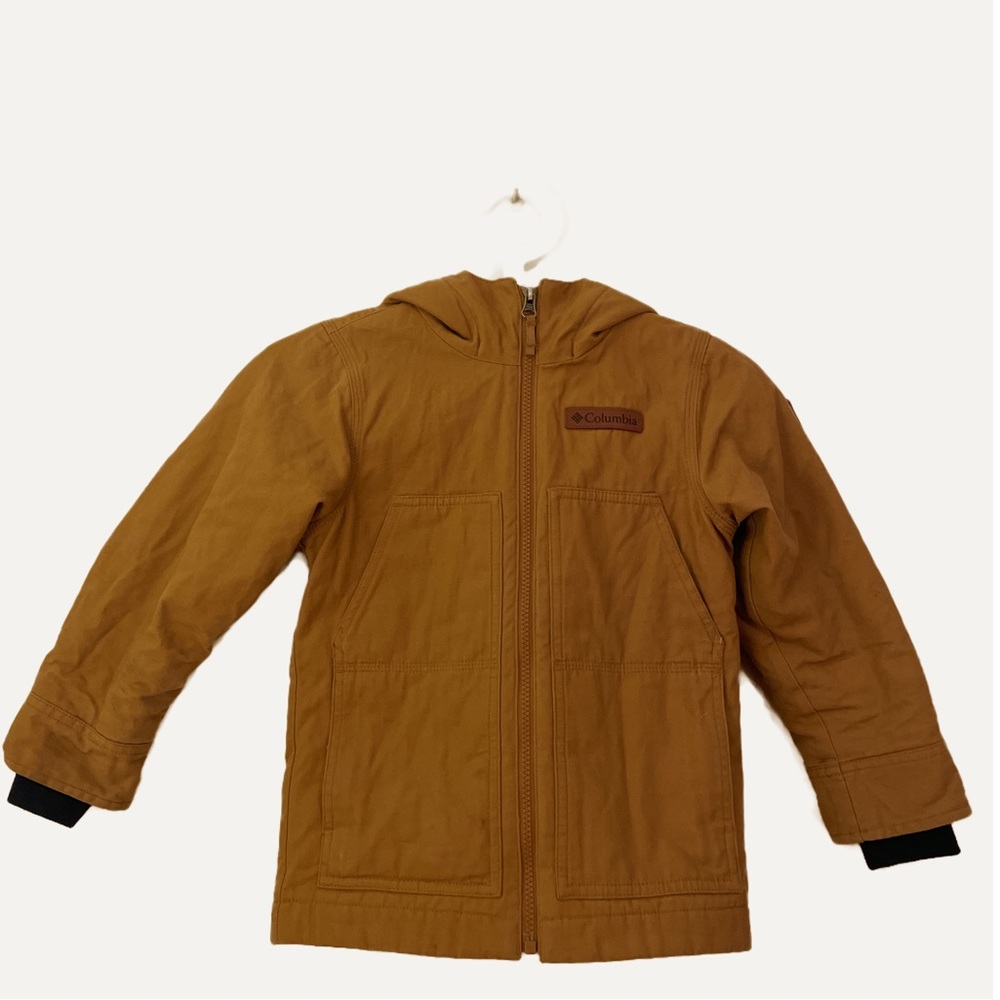 COLUMBIA Flannel-Lined Active Jacket Boys XXS